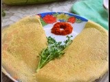 Cucumber dosa / southekayi dose / cucumber crepes - instant