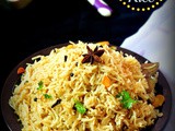Ghee rice recipe / ghee rice kurma ( korma ) recipe