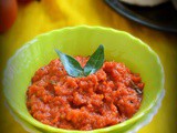 Onion tomato chutney / tomato chutney recipe for idly dosa- type 1