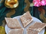 Badam Burfi recipe- Badam kathli-  How to make almond fudge-  Easy diwali sweet recipes