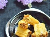 Baklava rolls recipe - Easy Sweet recipes you can try for diwali