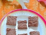 Chocolate burfi recipe - Easy indian sweet recipes