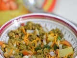 Moong bhel recipe - healthy snack recipes