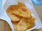 Stuffed Aloo puri recipe -  kids lunchbox recipes