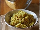 Khicheri – Riso indiano con fagioli mung e spezie – Indian spiced rice with mung dal