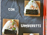 Onigiri con gamberetti e edamame – Shrimps and edamame onigiri