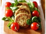 Polpette di cavolfiore e ceci con semi di chia – Cauliflower and chickpea patties with chia seeds – mlla#68