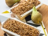 Pear Streusel spicy Cake