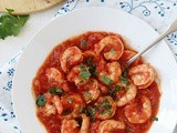 Crevettes sauce tomate, recette rapide