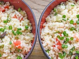 Cous cous con menta y cilantro