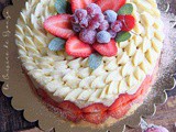Fraisier Crème Diplomate Vanille Facile