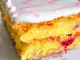 Mille feuille express aux framboises