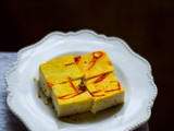 Bhapa Sandesh/ Steamed Sandesh/ Steamed Cottage Cheese Fudge