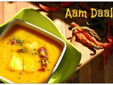 Kacha Aamer Tok Daal (Soupy Red Lentils with Raw Mango)