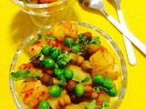 Aloo chaat / potato salad