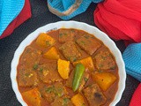 Bengali style tofu dhoka curry