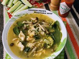 Chicken prawn vegetable soup