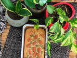Dates almond tapioca cake