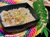 Kodo millet with coconut and dry fruits