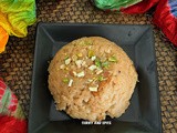 Less ghee refined flour halwa