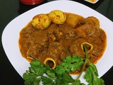 Mutton with eggs & potatoes