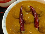 Soya kofta curry