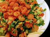 Spicy shrimp salad