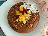 Vegan gluten-free chocolate cake