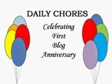 Celebrating First Blog Anniversary with Giveaway
