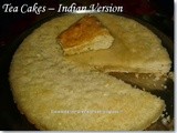 Tea Cakes | Indian Style