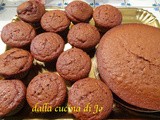 Muffins al cacao solubile e zenzero candito