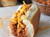 Bacon-Wrapped Chili Cheese Dogs #SundaySupper