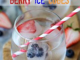 Berry Ice Cubes and a Giveaway