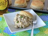 Buttermilk Biscuits with Maple Sausage Gravy #SundaySupper and a Fantastic Giveaway