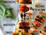 Caprese Cheese Kabobs with Balsamic Reduction and a Giveaway