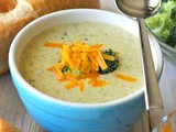 Cream of Broccoli Cheese Soup #SundaySupper
