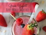 Greek Yogurt Berry Medley Smoothie