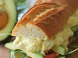 Greek Yogurt Egg Salad Sandwich #SundaySupper