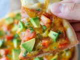 Grilled Nacho Pizza