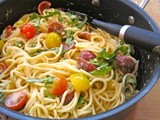 Healthy Tomato and Basil Pasta