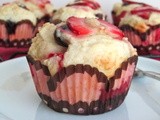 Muffin Monday: Sugar-Crusted Strawberry Blueberry Muffins and Giveaway Winner
