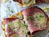 Open-Faced Apple Butter Pastrami Sandwiches and a Giveaway