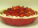 Strawberries and Cream Birthday Pie