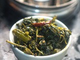 Choddo Shak Recipe | Bhoot Choturdhoshi Special Bengali 14 Greens - Choddo Shaak