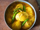 Dim Posto Recipe | Bengali Egg Curry cooked with Poppy Seed Paste