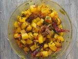 Jeera Aloo in Microwave Recipe | Indian Potato Cumin Sabzi in a microwave oven