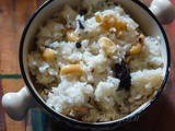 Kaju Kishmish Pulao Recipe | Bengali Sada Pulao with Cashew nuts and Raisin