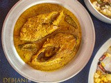 Kasundi Ilish (Hilsa cooked with Bengali Mustard Sauce Kasundi)