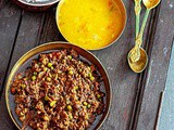 Keema Matar (Mutton mincemeat cooked with green peas)