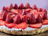 Strawberry Tart and my take on the Silicone Queen Mold by Tupperware
